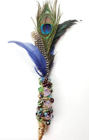 Smudge Feather Wand Sage Kit
