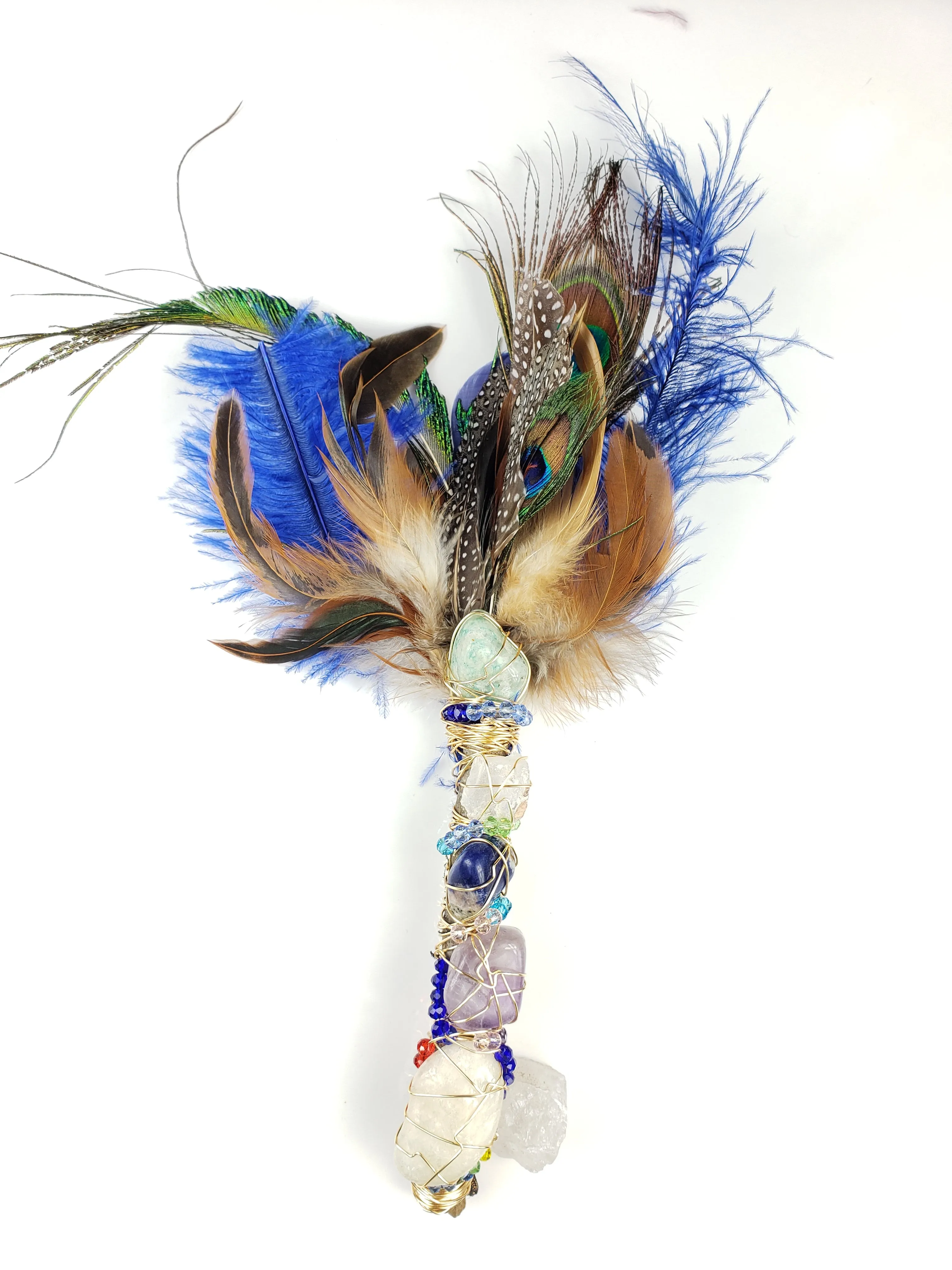 Smudge Feather Wand Sage Kit