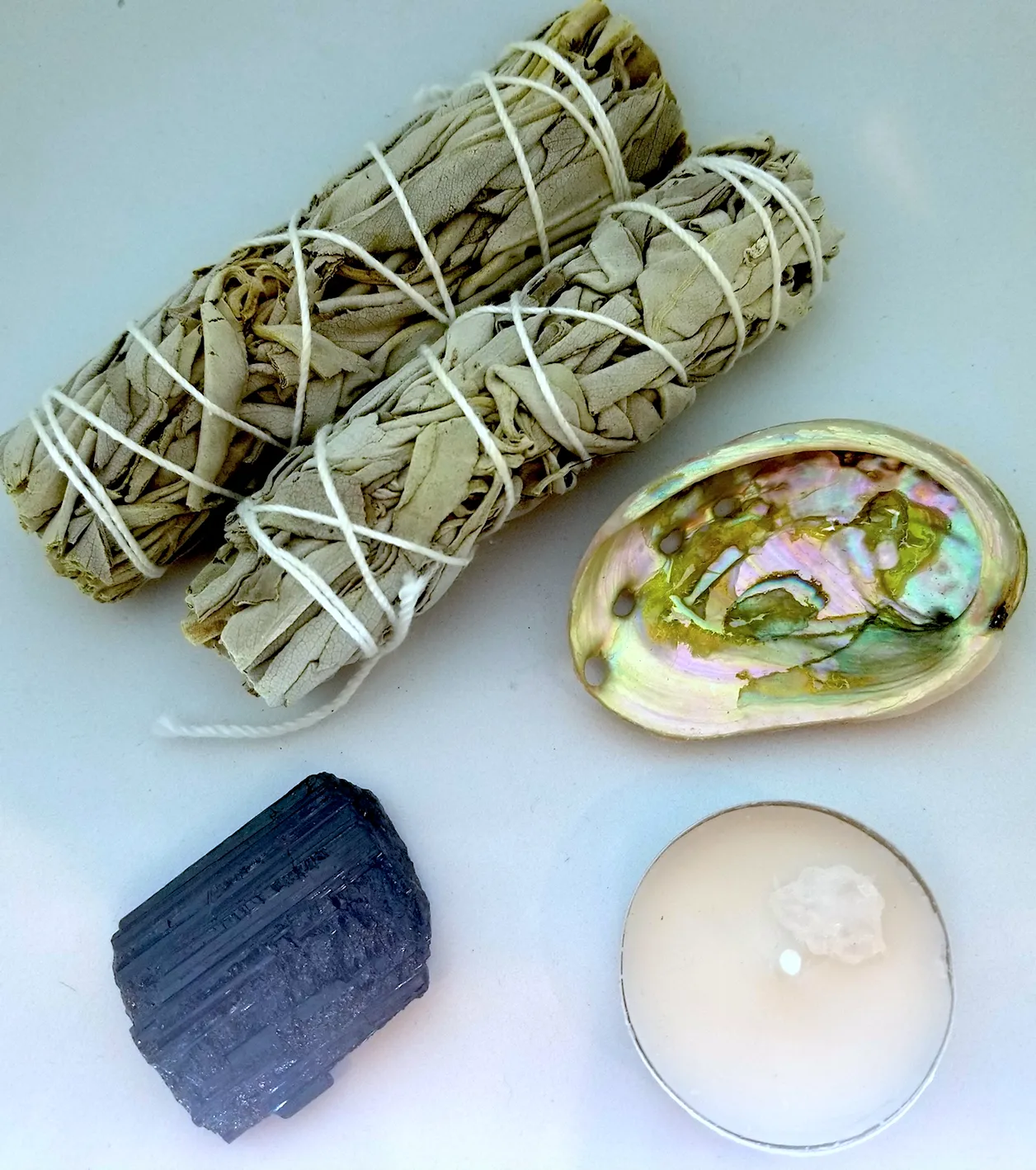 Smudge Feather Wand Sage Kit