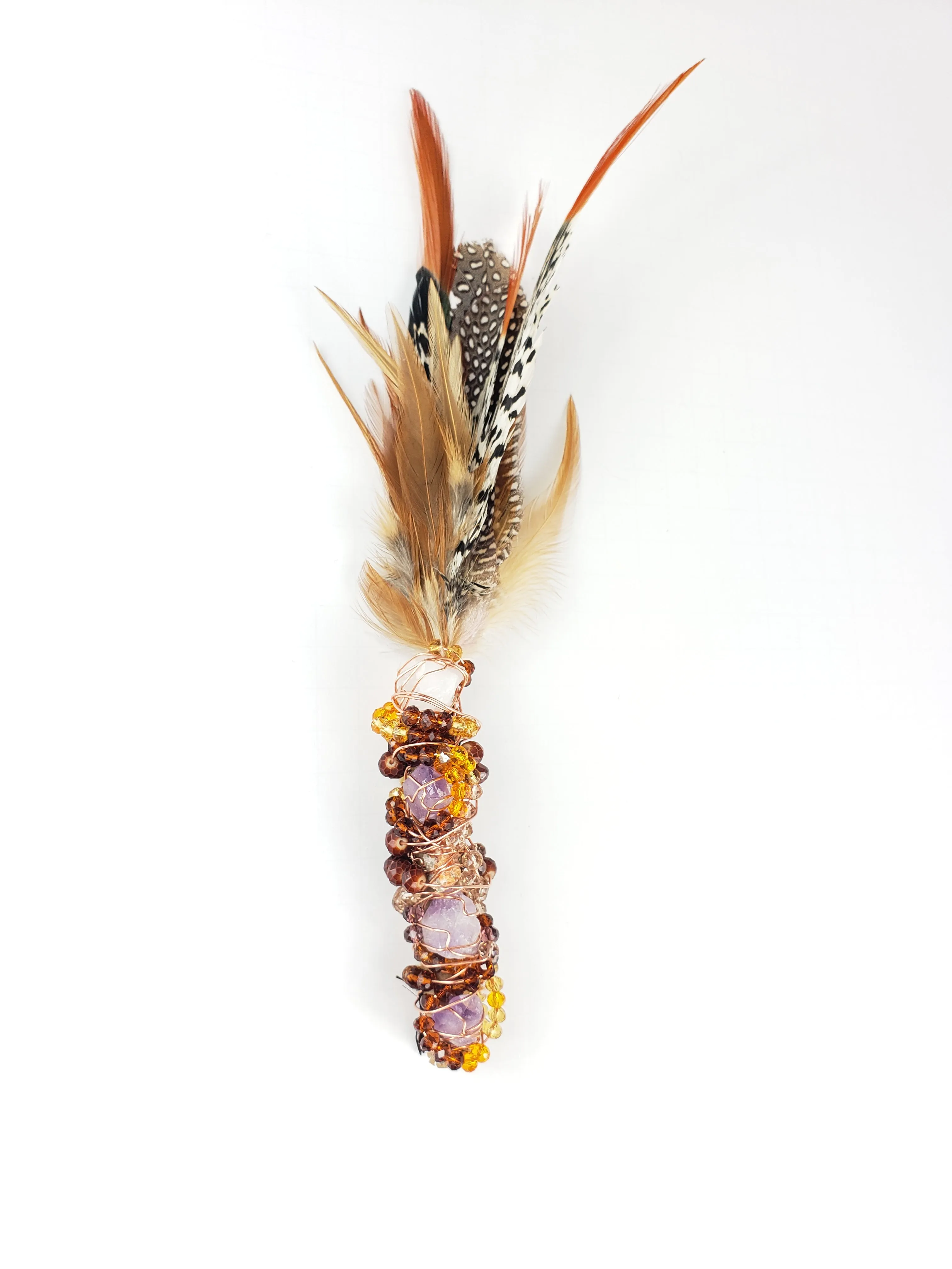 Smudge Feather Wand Sage Kit