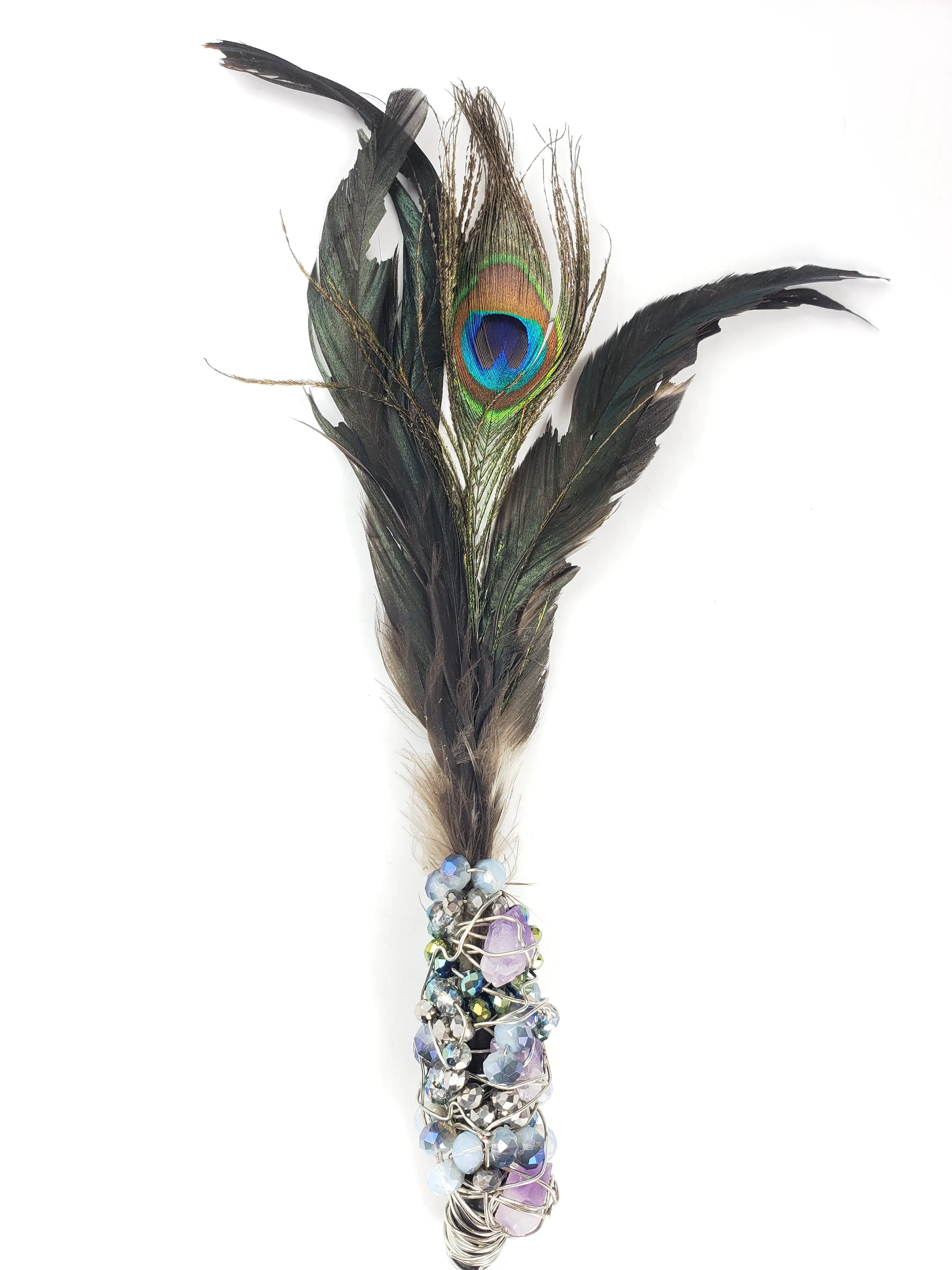 Smudge Feather Wand Sage Kit
