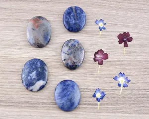 Sodalite Palm Stone