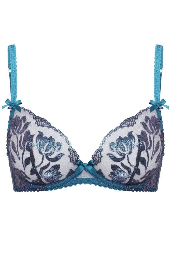 Sparkle Bra - Teal