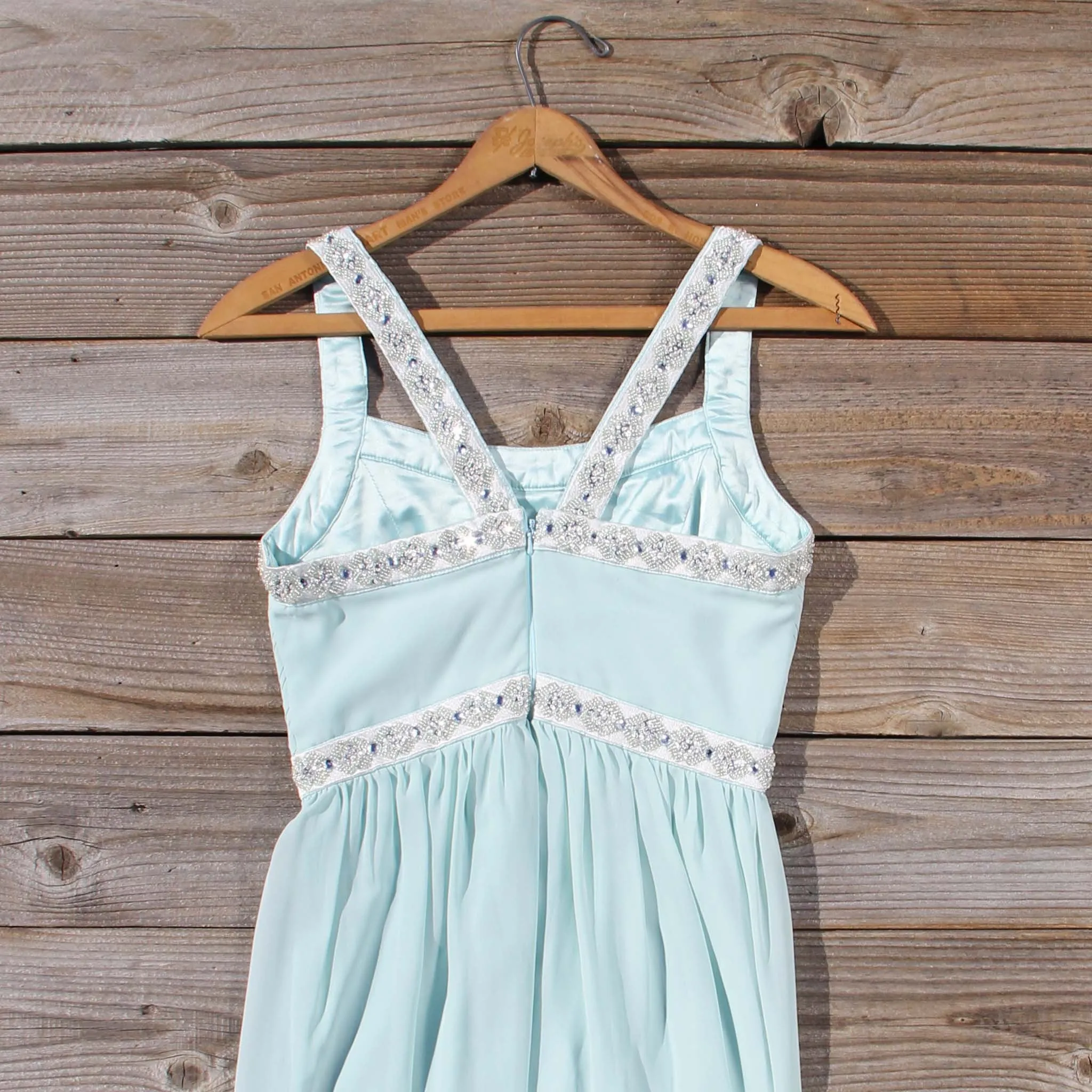Spool Couture Mint & Snow Dress