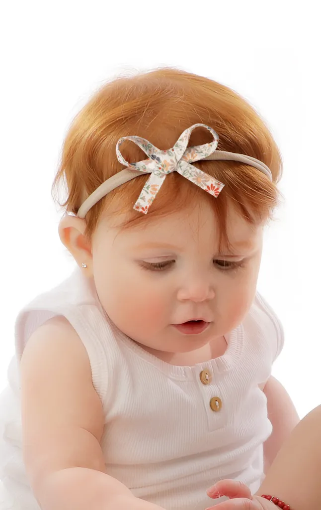 SS22 Mini Ribbon Bow Headbands by Adora Baby Gifts (More Colors)