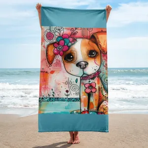 Sweet Dog Beach Towel