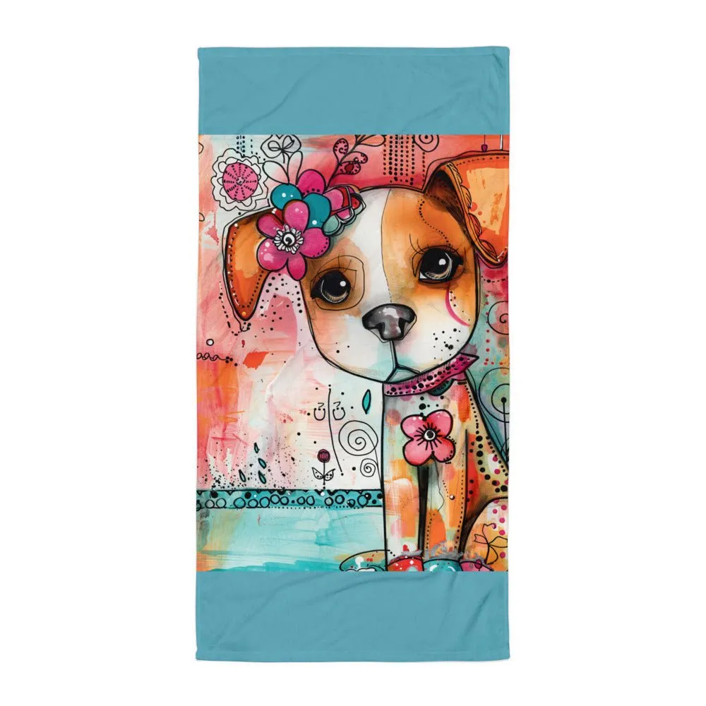 Sweet Dog Beach Towel