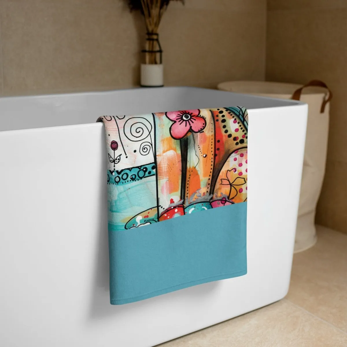Sweet Dog Beach Towel