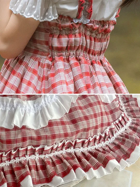 Sweet Lolita Dress Polyester Sleeveless Sweet Dress Lolita Dress