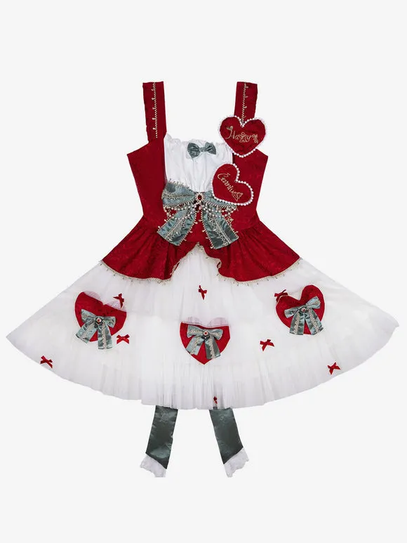 Sweet Lolita Dress Polyester Sleeveless Sweet Lolita Dress