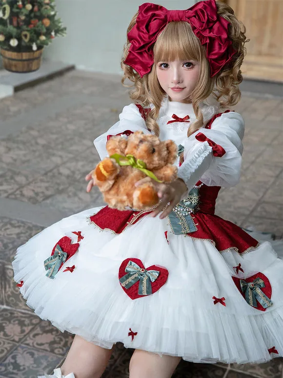 Sweet Lolita Dress Polyester Sleeveless Sweet Lolita Dress