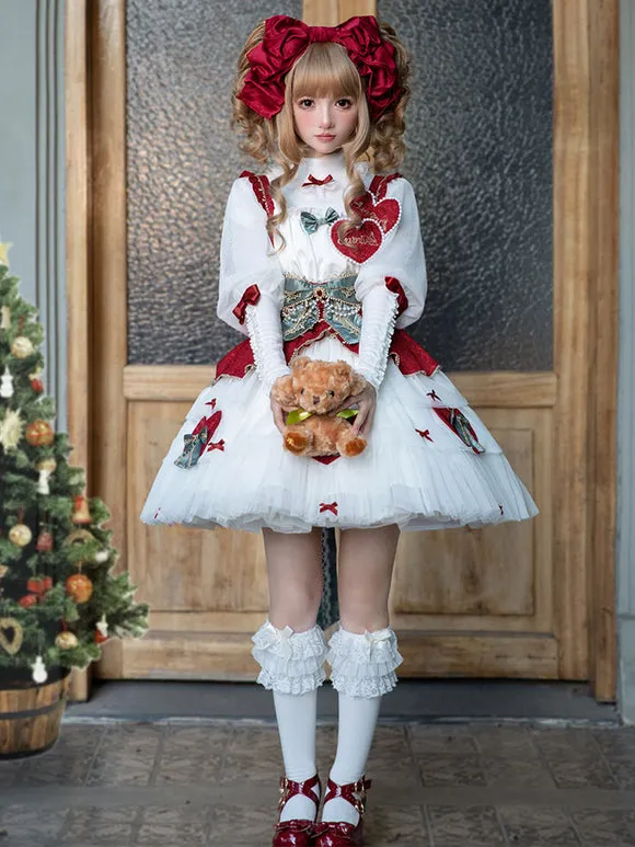 Sweet Lolita Dress Polyester Sleeveless Sweet Lolita Dress
