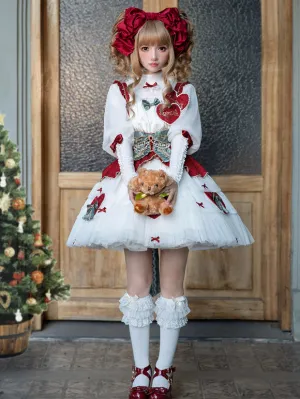 Sweet Lolita Dress Polyester Sleeveless Sweet Lolita Dress