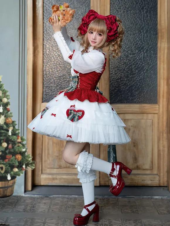 Sweet Lolita Dress Polyester Sleeveless Sweet Lolita Dress
