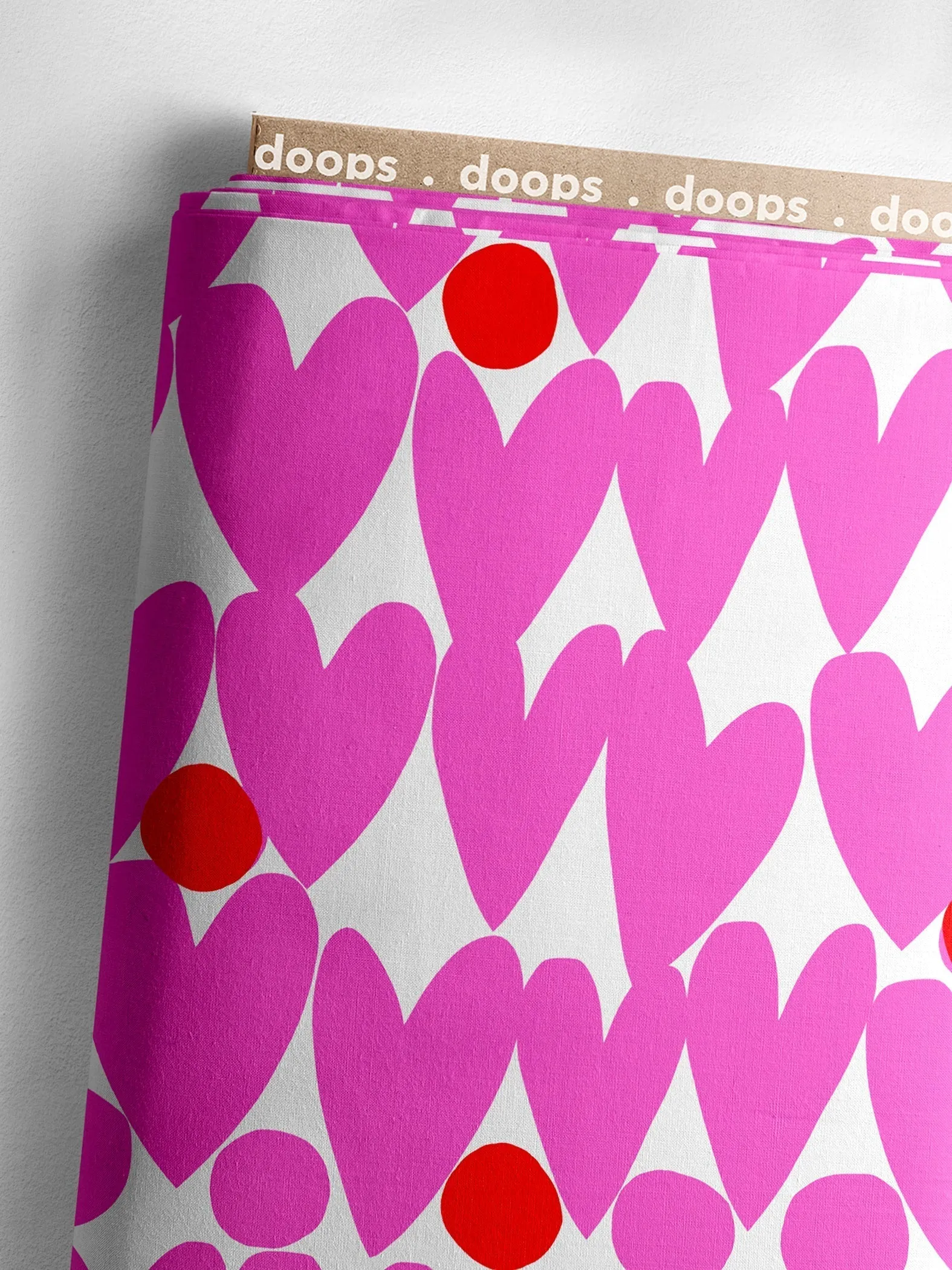 Sweet Pink Love cotton (CUT PIECE 2.2M $30)