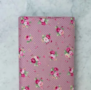 Sweet Rose Ruru Bouquet - Roses on Dotted Pink