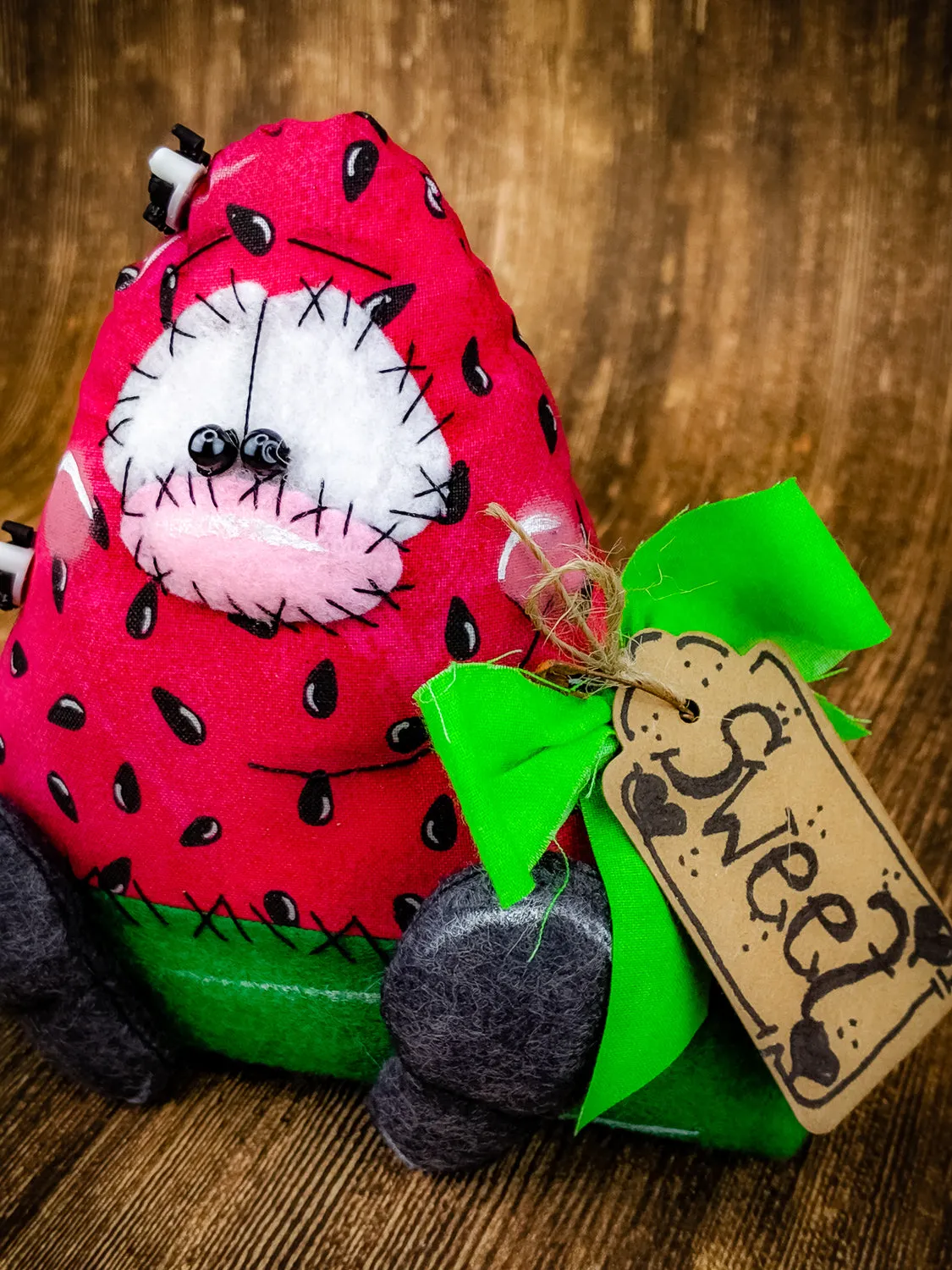 Sweet Slice of Watermelon Decor