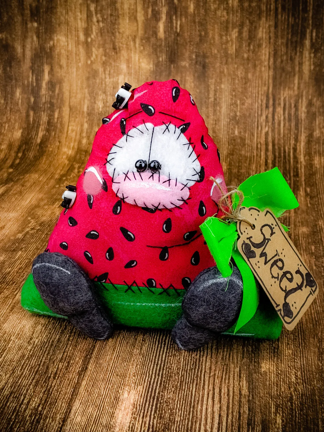 Sweet Slice of Watermelon Decor
