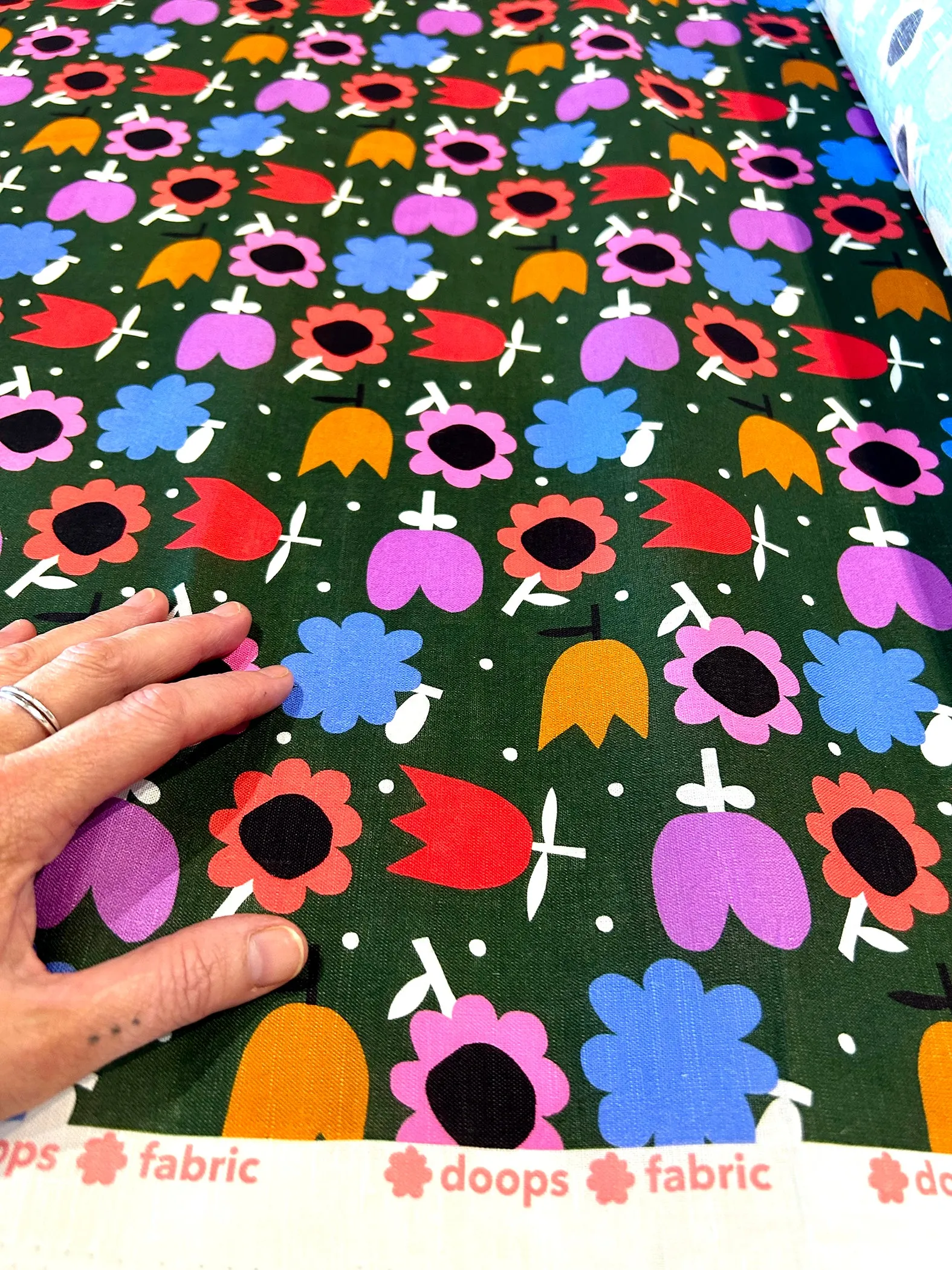 Sweet Tulip organic cotton linen