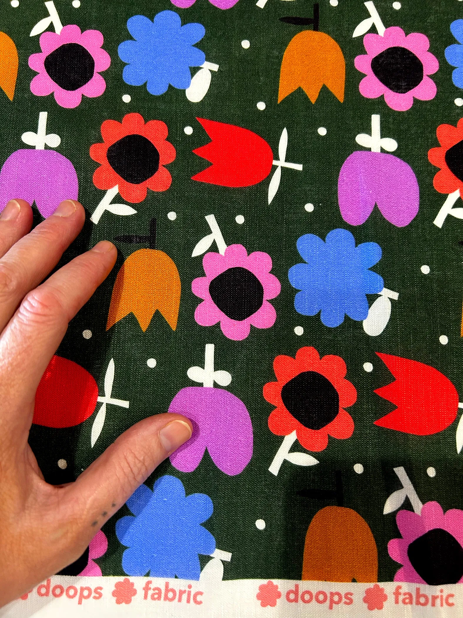 Sweet Tulip organic cotton linen