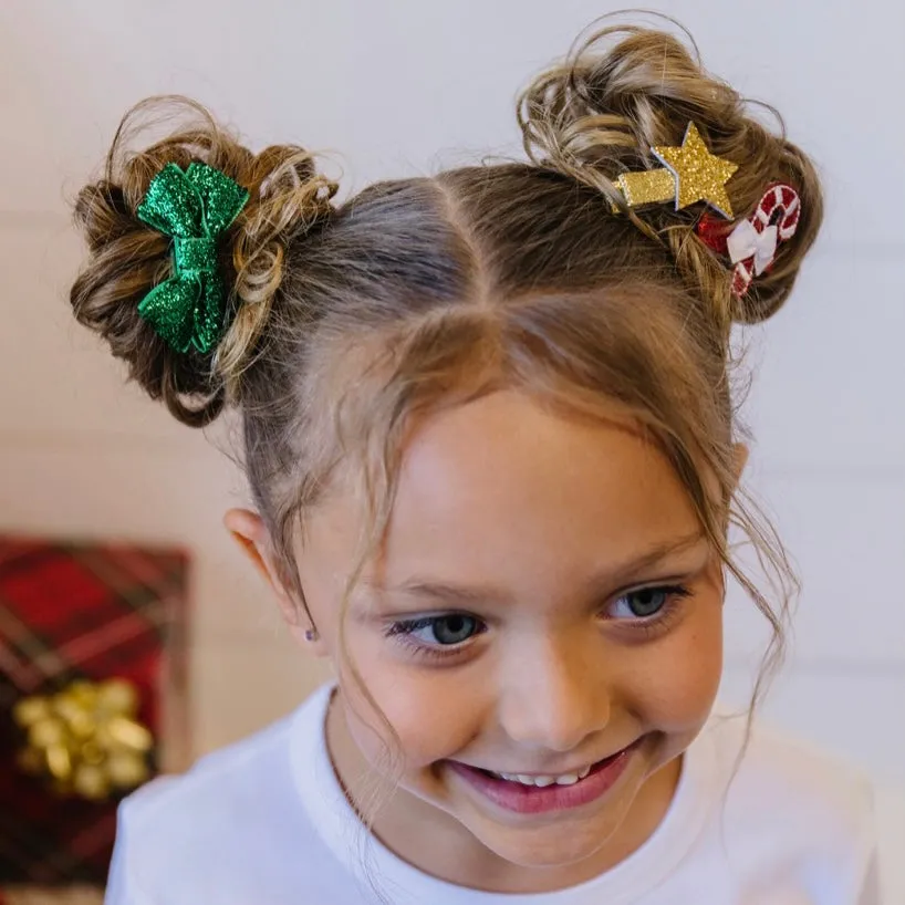 Sweet Wink Christmas Hair Clip Set