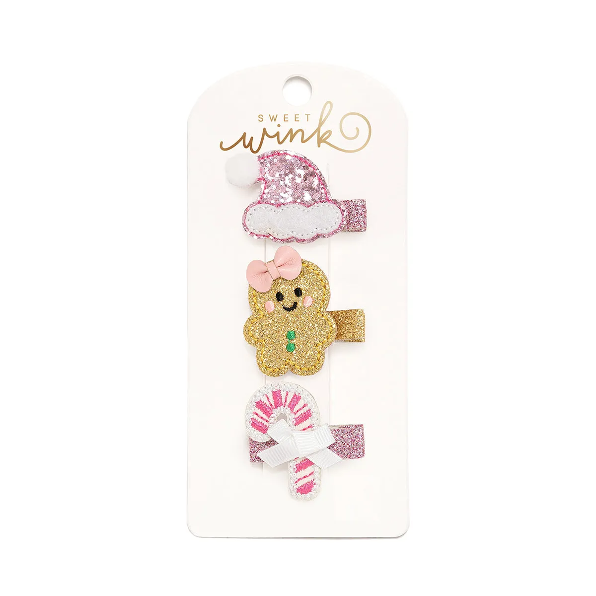 Sweet Wink Gingerbread Christmas Clip Set