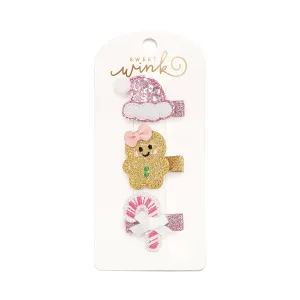 Sweet Wink Gingerbread Christmas Clip Set