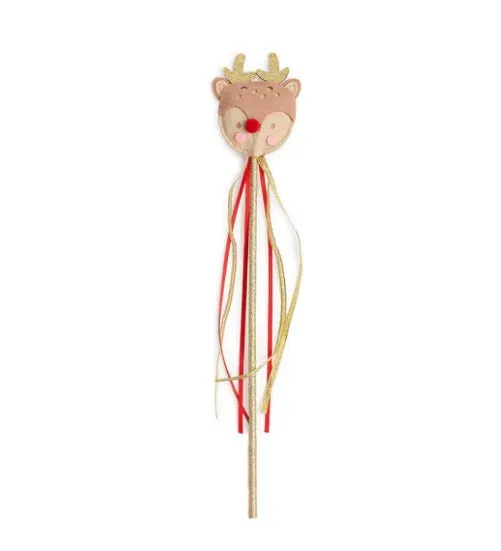 Sweet Wink Reindeer Christmas Wand