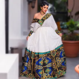 Taytu Ethiopian Habesha Kemis