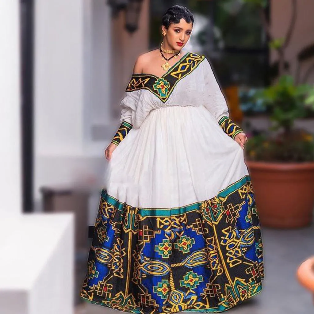 Taytu Ethiopian Habesha Kemis
