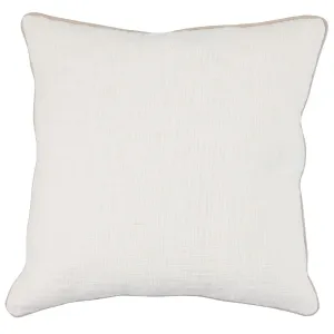 Textured Pillow with Piping- 22"x22"