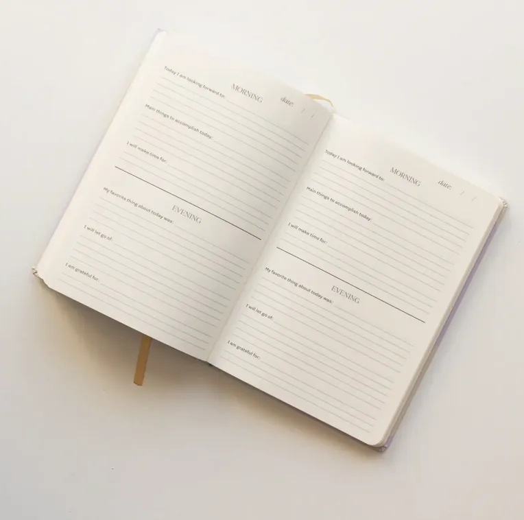 The Be Mindful Fabric Journal