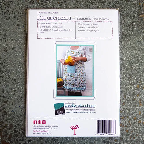 Tied With a Ribbon Patterns : Bethanie Apron