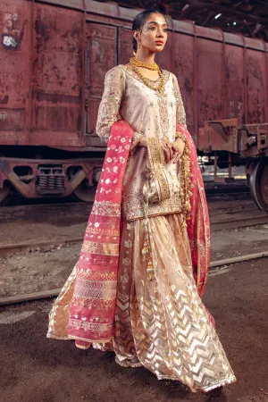 Traditional Pakistani Gharara Dress for Nikkah #BS874