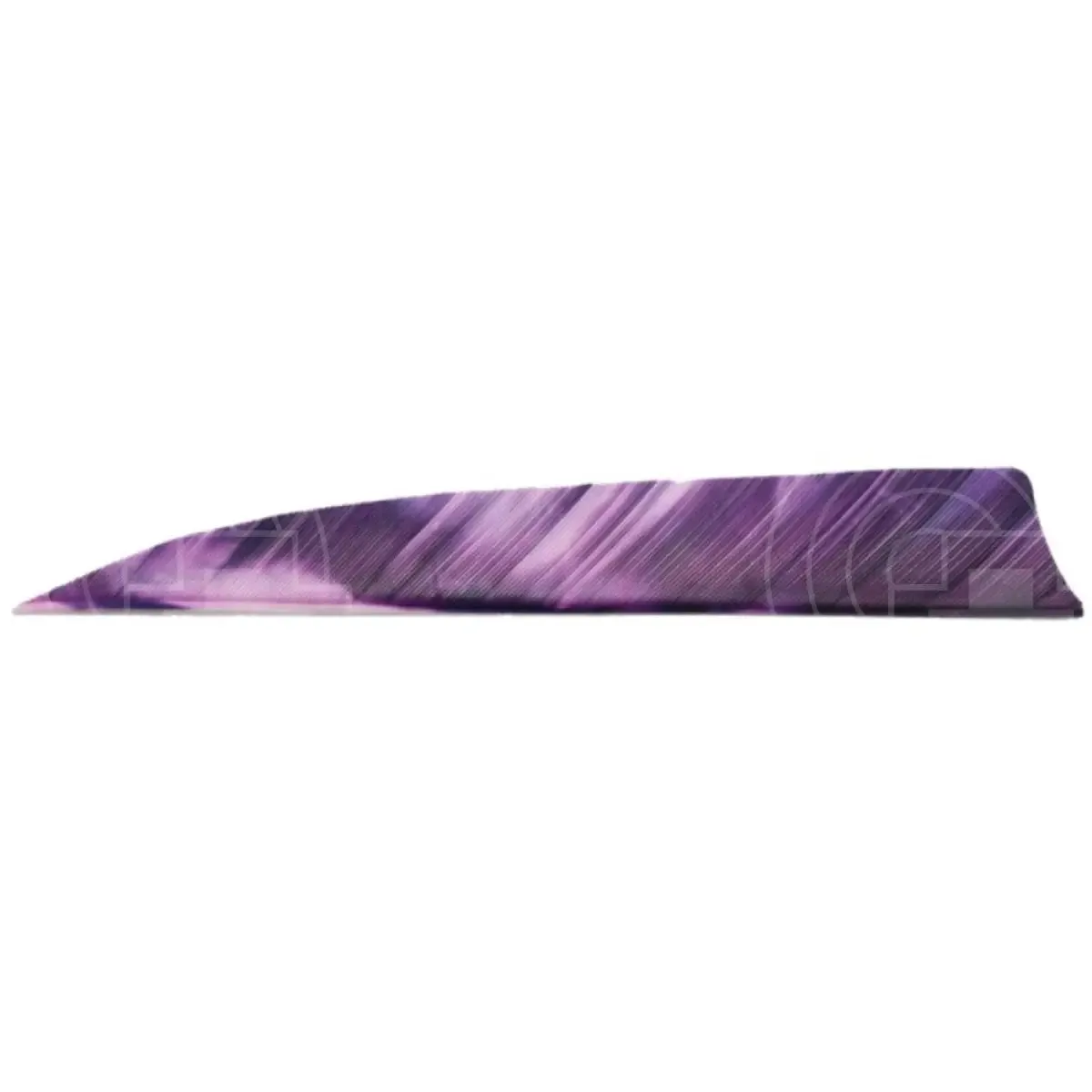 Tre Camo Colour 5.0" Shield Cut Feathers RW (12 Pack)