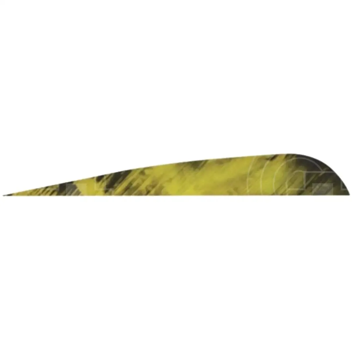 Tre Colour 4.0" Right Wing Parabolic Feathers (12 Pack)