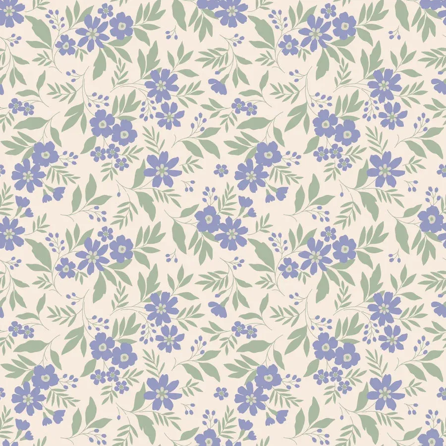 Vintage Flower Bamboo Swaddle