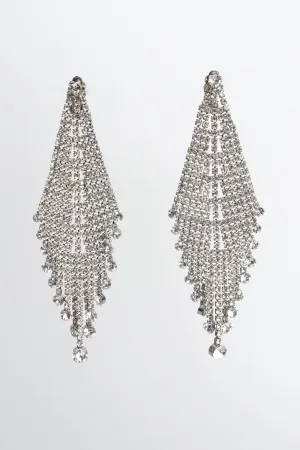 Waterfall Rhinestone Earrings