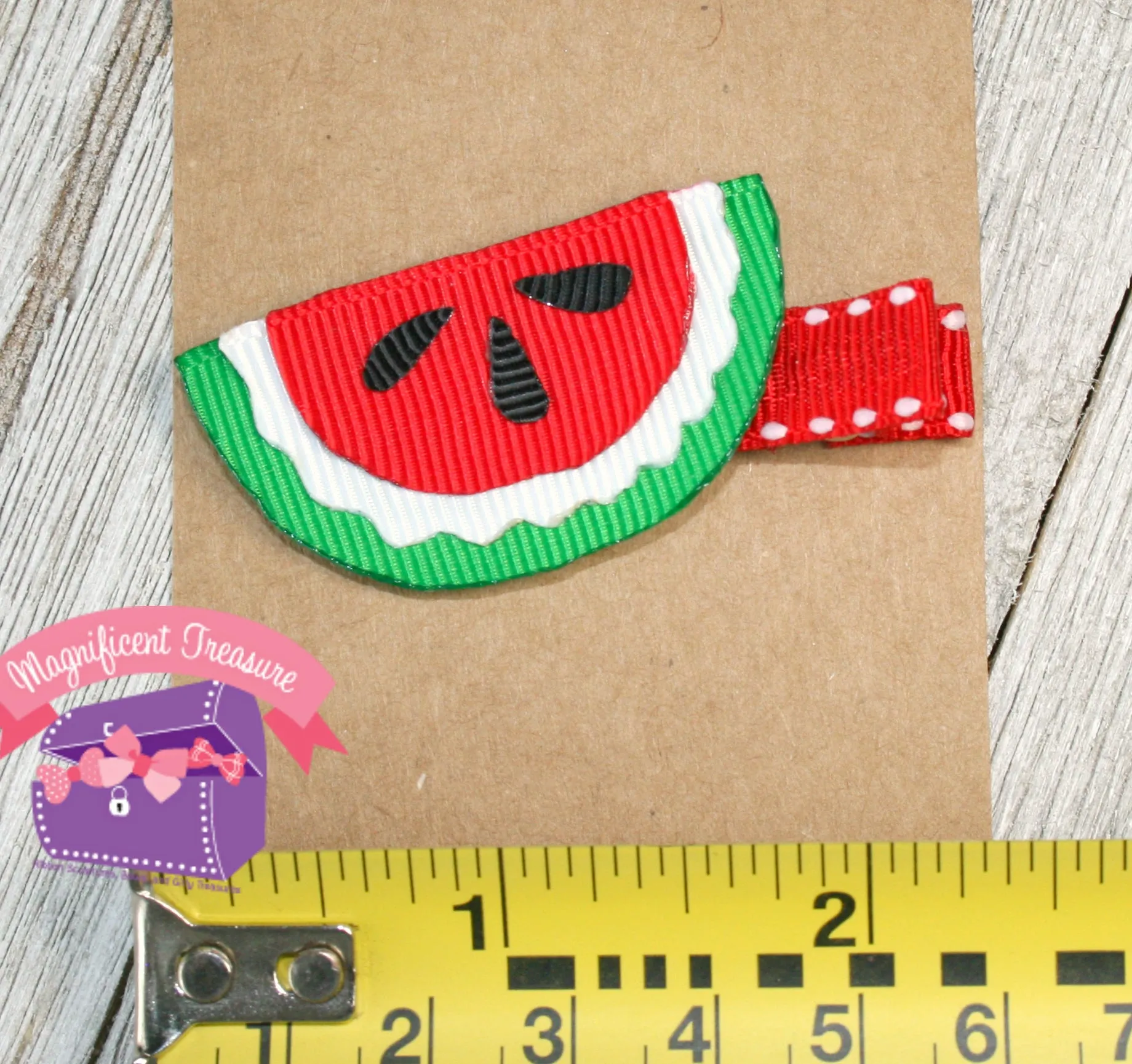 Watermelon Girls Summer Hair Clip