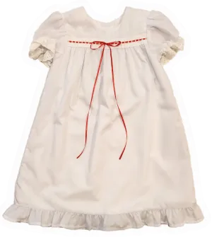 White Ribbon Gown