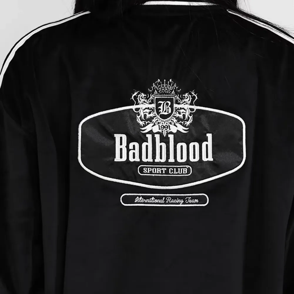Women's Badblood Lettering Embroidered Sweatshirt