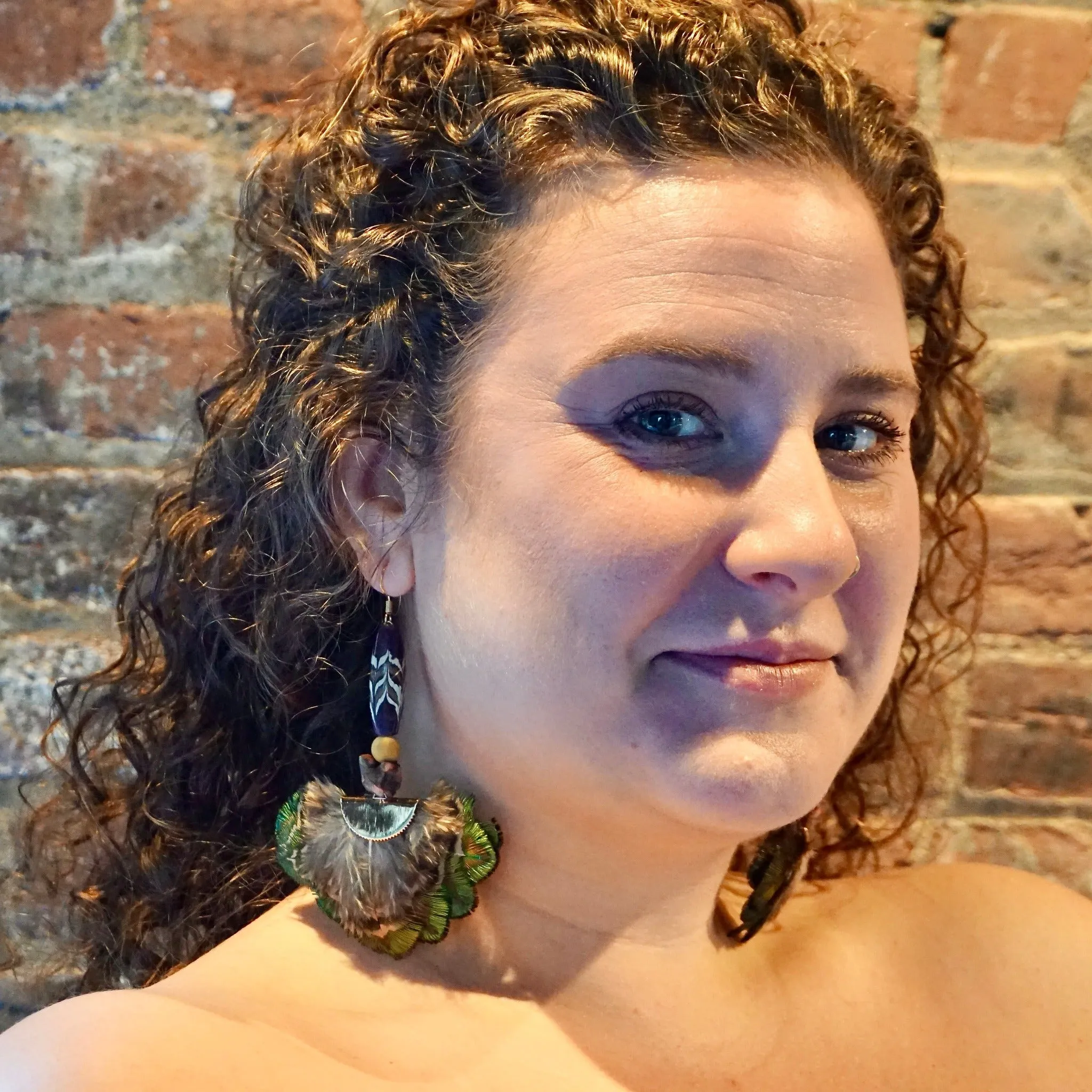 Xia Feather Earrings