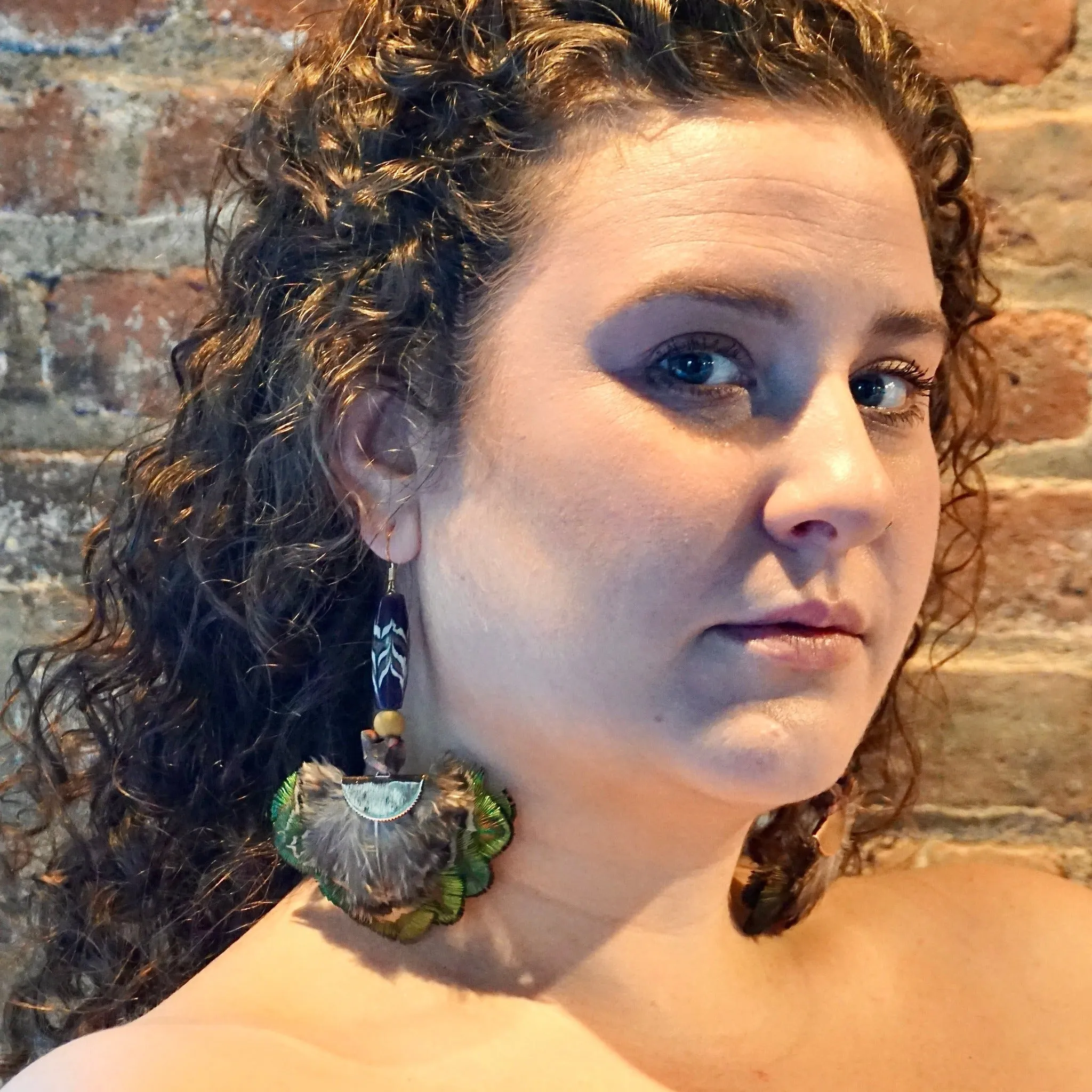 Xia Feather Earrings